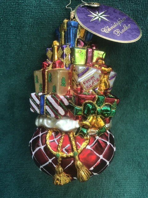 New But Vintage Christopher Radio Christmas Ornament Always Room For More