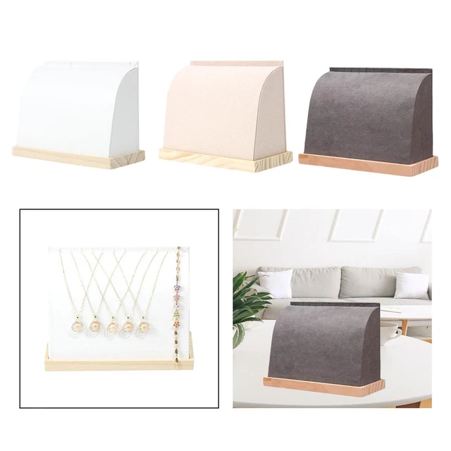 Support de stockage de collier panneaux d'affichage accessoires décoratifs