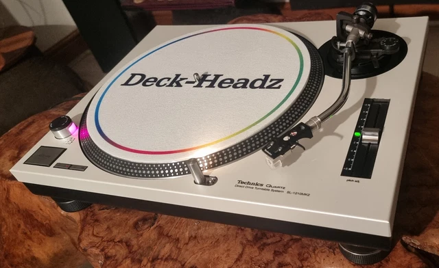 Technics SL 1210 MK2 Turntable Black / White Excellent condition SL-1210 SL1210