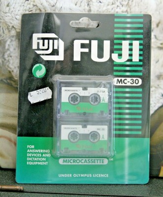 MC 3 microcassette TDK MC-30 recorder cassette per registratore vocale registrare 