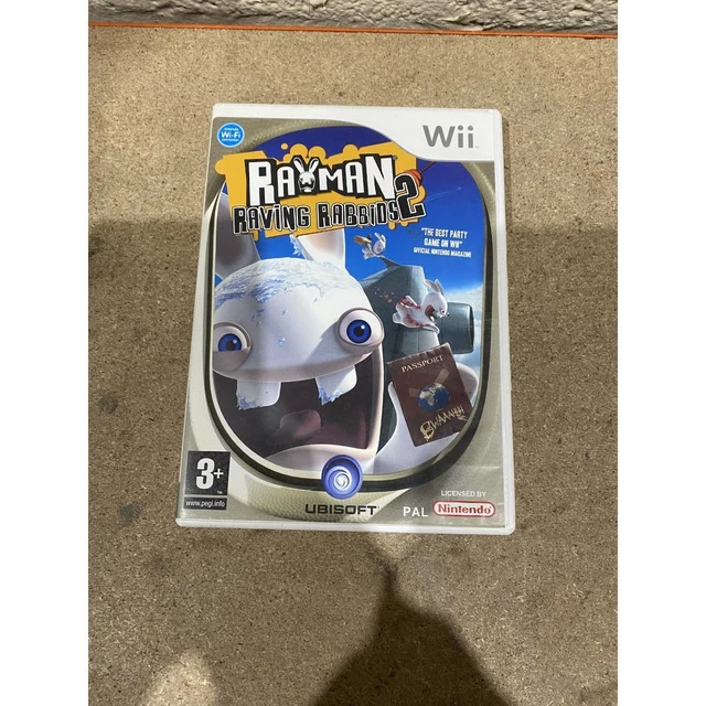 RAYMAN RAVING RABBIDS 2 (Nintendo Wii, 2007) Ubisoft Multiplayer Video ...