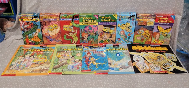 VINTAGE THE MAGIC School Bus Science Explorations Books VHS Tapes Lot ...