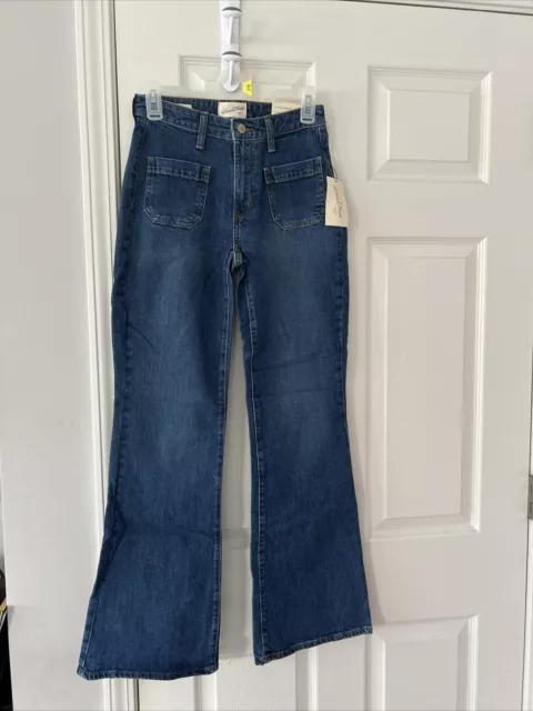 Women’s universal thread vintage stretch jeans high rise flare size 16