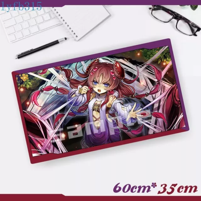 Yu-Gi-Oh! Traptrix Keyboard Mouse Pad Desk Card Pad Game Playmat 35x60cm #G