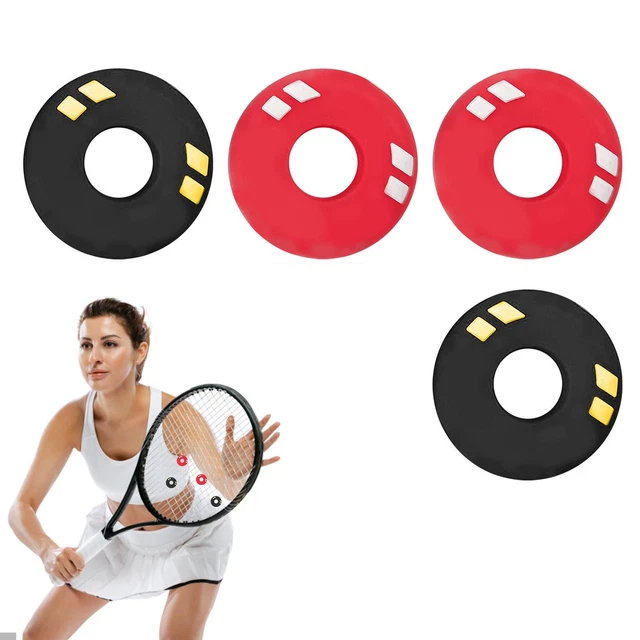 Jual Tennis Racket Vibration Dampener Tennis Racquet Shock Absorber User Friendly Black Di