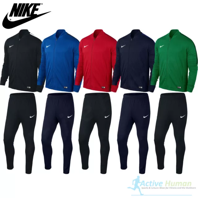 BOYS NIKE TRACKSUIT Junior Kids Full Zip Jogging Football Top Bottoms Age 6-14