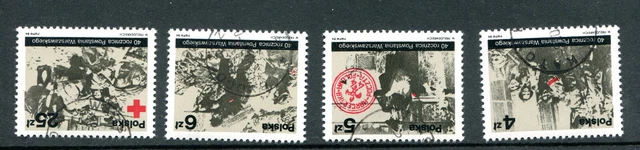 Briefmarken, Polen, Polska, Kpl Satz, Warschauer Aufstand, 1984, gestempelt