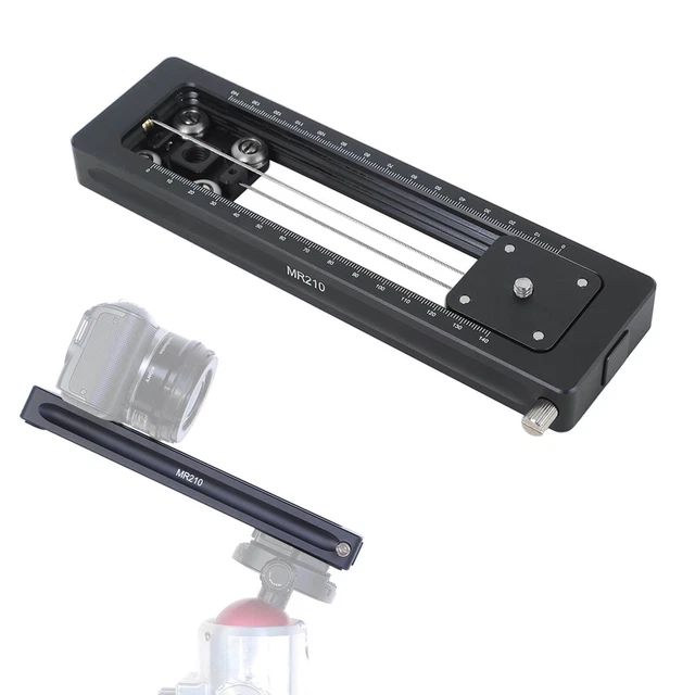 Macro Focusing Rail Slider IShoot – Support Téléphone + Tête Sphérique – Pour Appareil MILC