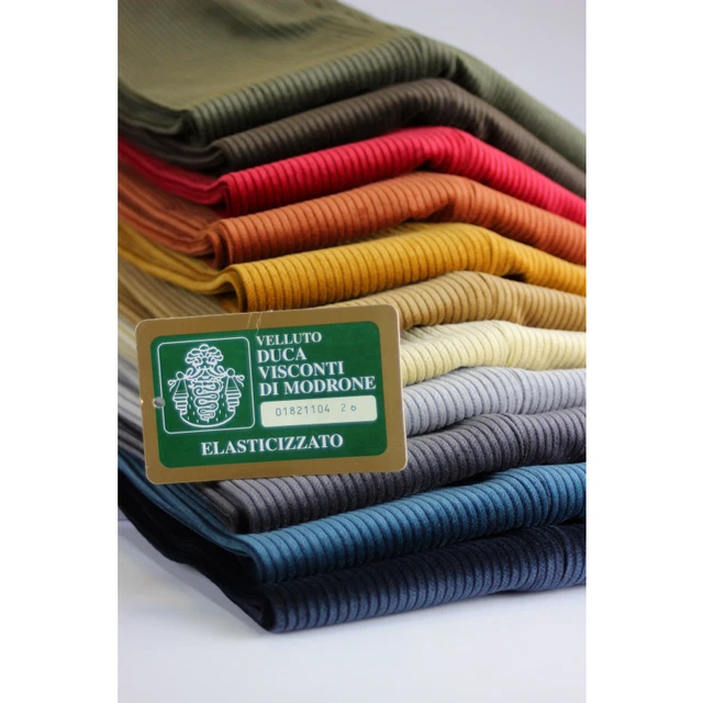 PANTALONE VELLUTO Visconti Di Modrone Elasticizzato Taglie Forti