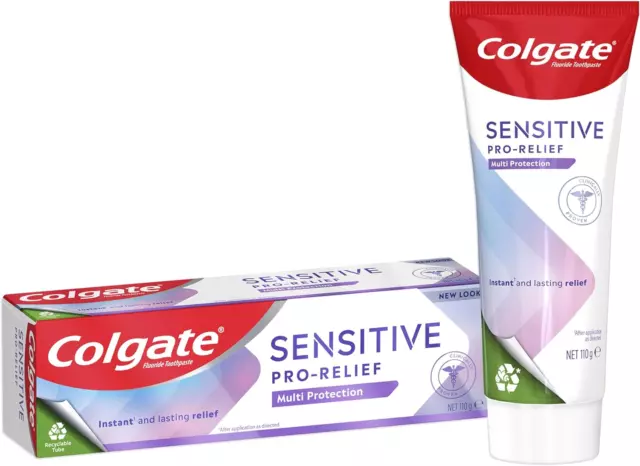 Colgate Sensitive Pro-Relief Multi Protection Toothpaste Clinically Proven Teeth