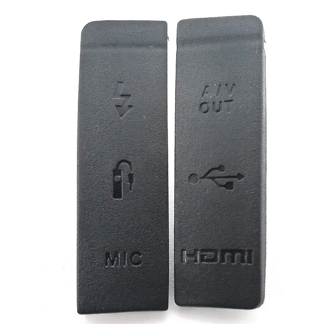 1Pcs USB/MI-Compatible DC IN/VIDEO OUT Rubber Door Bottom Cover for 4812