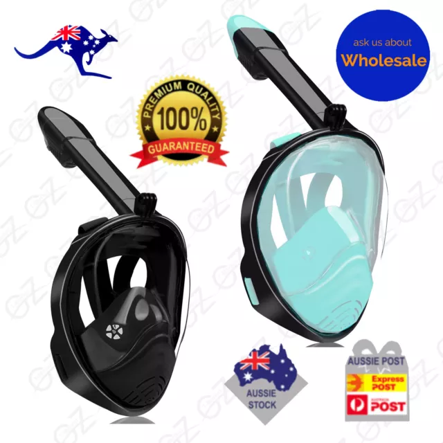 AdFull Face Diving Seaview Scuba Snorkel Snorkeling Mask Swimming Goggles GoPro