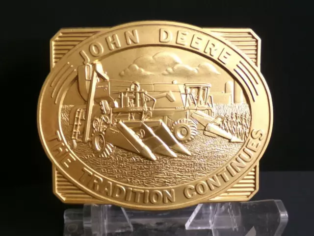 1994 John Deere Ltd Edition Belt Buckle 55 Combine 9500 Maximizer 1396/5000