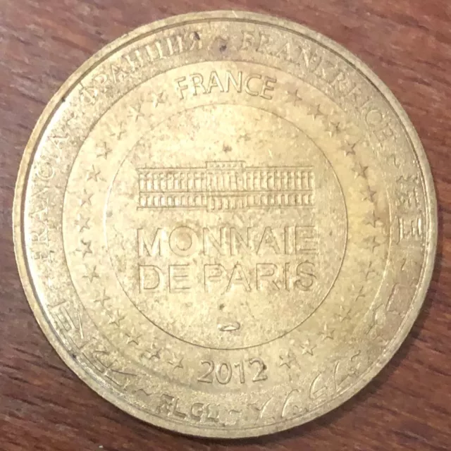 Mdp 2012 Palais Ideal Facteur Cheval Médaille Monnaie De Paris Jeton Medals Coin 2