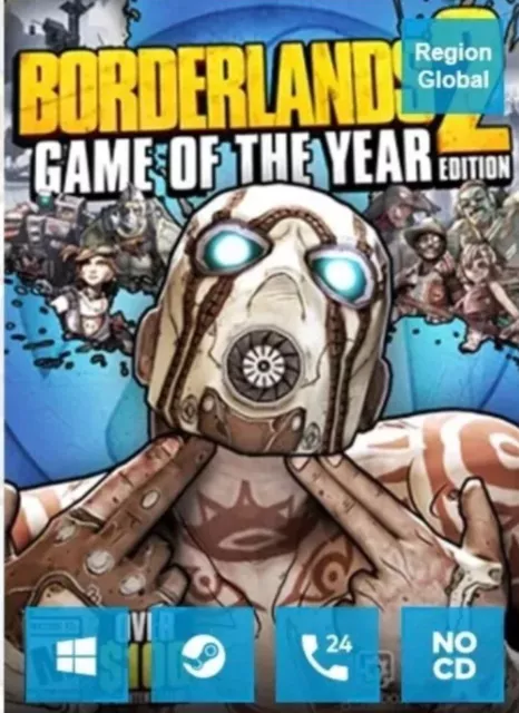 Borderlands 2 Game Of The Year GOTY Edition - Steam Key