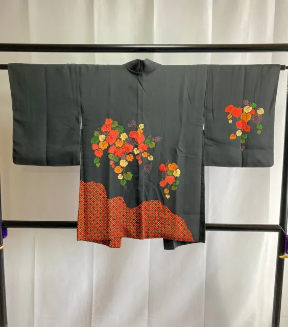 Vintage Japanese Haori Jacket - Antique Haori Kimono Jacket