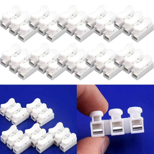 Connexion de câble efficace avec notre bloc de bornes filaires réutilisable à