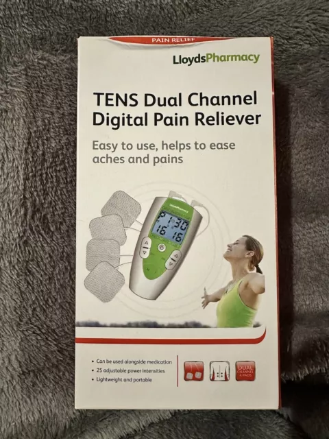 LloydsPharmacy Dual Channel Digital TENS Machine Pain Reliever