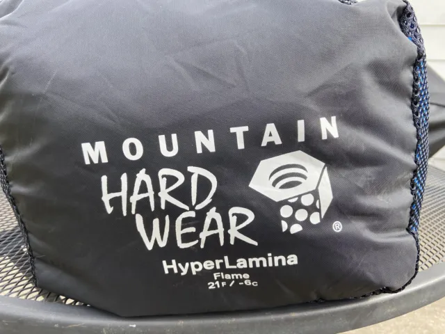 Mountain Hardwear HyperLamina Flame Sleeping Bag +21F/-6C