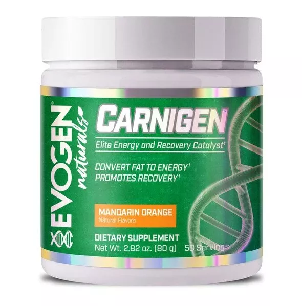 Evogen Carnigen Naturals, Mandarin Orange - 80g