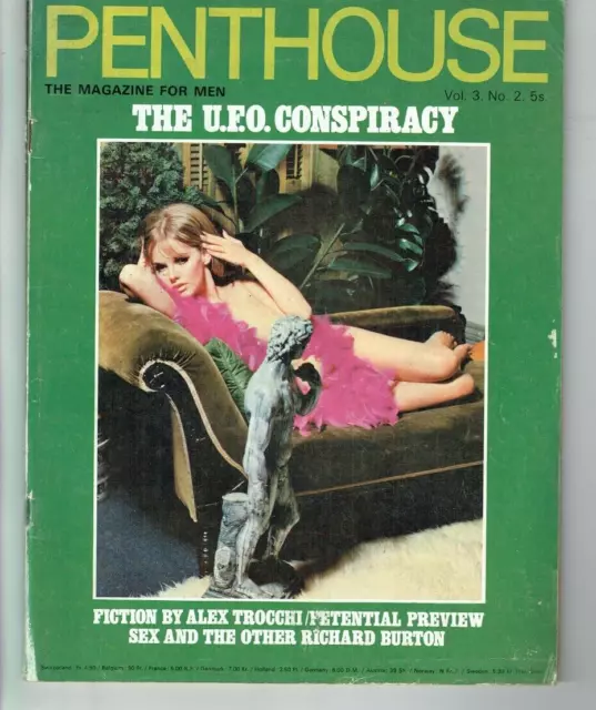 VINTAGE PENTHOUSE MAGAZINE 1967 Volume 3 Number 5 6.22 PicClick