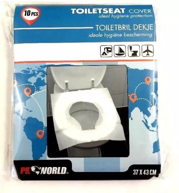 # 150x Toilettensitzauflagen,Camping WC Hygiene Papier Auflagen,Brillenschutz