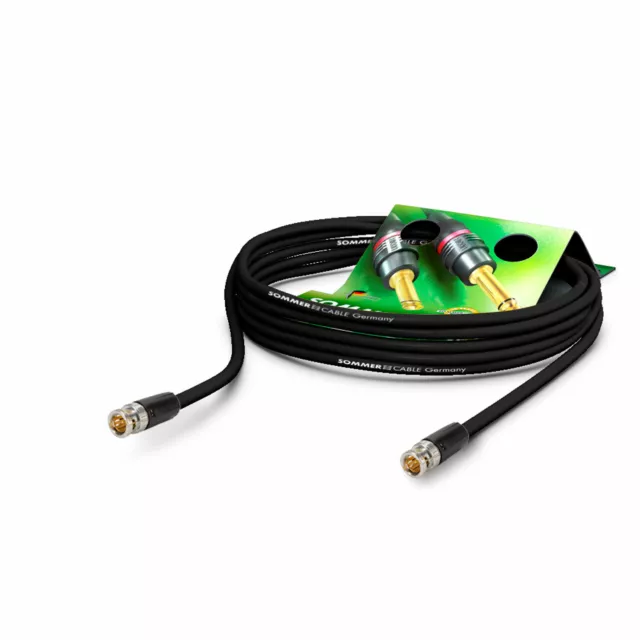Sommer Cable 10m 6G BNC 3G Sdi Câble 4K UHD HD Neutrik Reartwist Prise - Vtgr