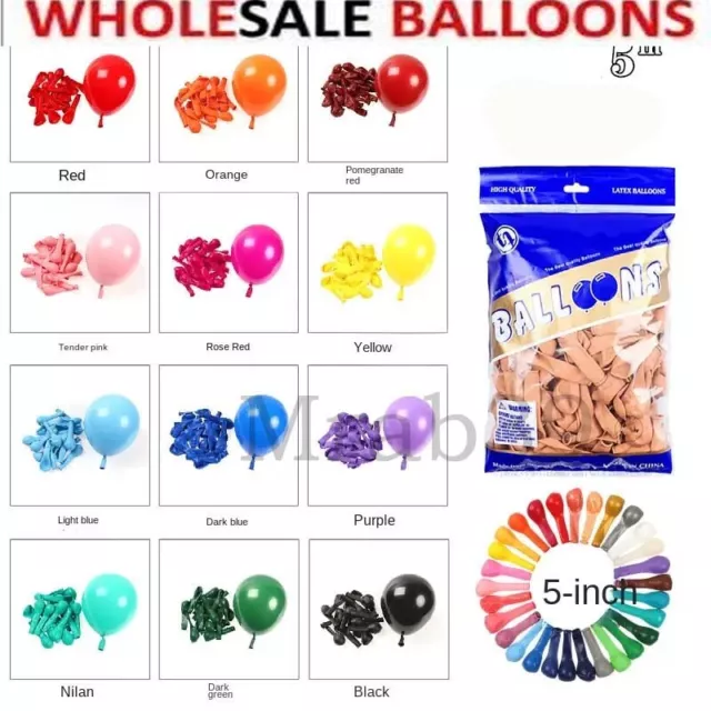 GROSSHANDEL BALLONS 100-5000 Latex 10" GROSSPREIS RESTPOSTEN Qualität gebraucht BALLON