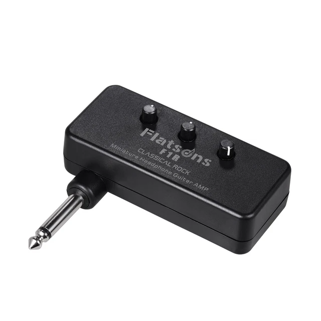 Klassischer  Kopfhörer Gitarrenverstärker mit 3.5 mm AUX Eingang E8S6
