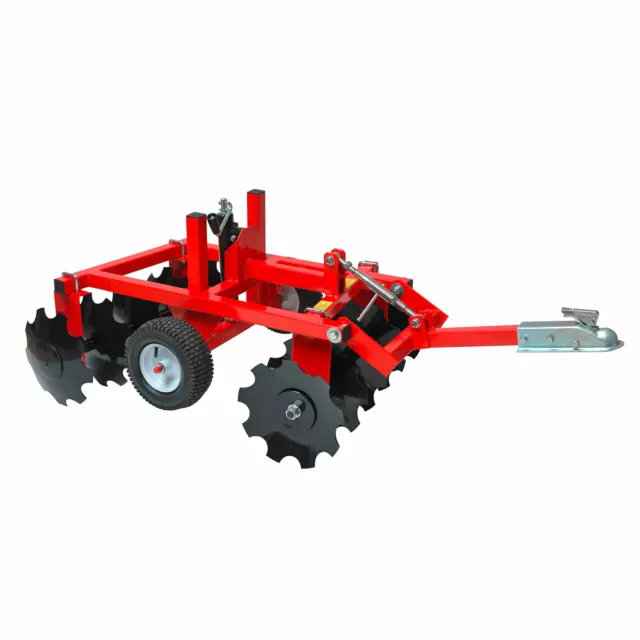 917020 Scheibenegge 90 mit Fahrwerk Rasen Traktor Acker