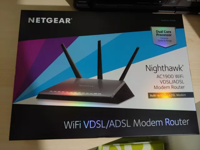 Modem/Router NETGEAR Nighthawk AC1900 VDSL/ADSL - Completo