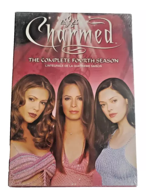 Charmed The Complete Fourth Season DVD Brand New 2002 Paramount Pictures TV