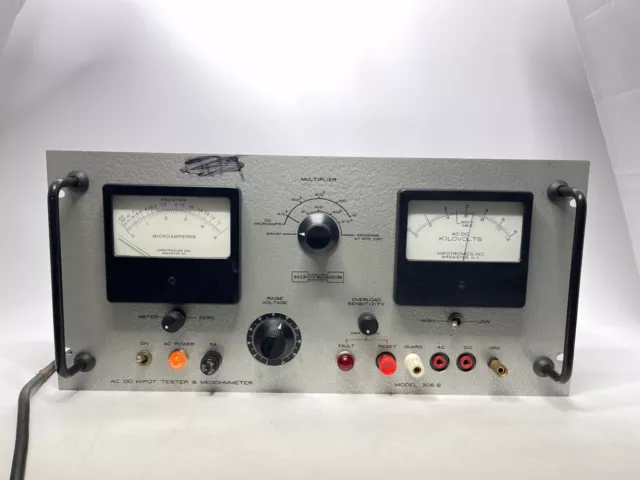 HiPotronics Model 306B AC DC Tester  & Megohmmeter