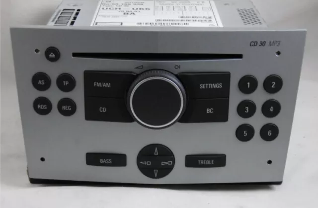 Opel CD30 MP3 CD-Radio für Astra H und Zafira B NEU