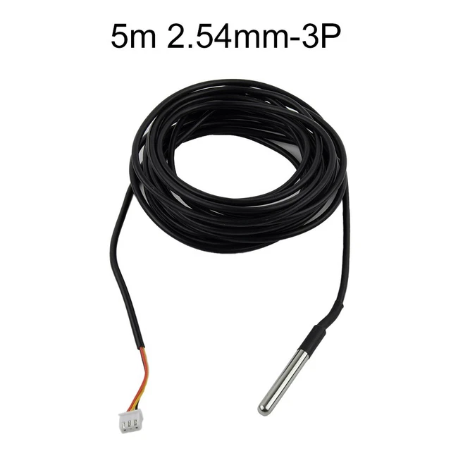 1 pz sensore di temperatura DS18b20 sensore di temperatura alloggiamento in acciaio inox impermeabile