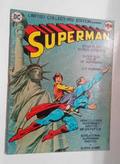 SUPERMAN Limited Collectors' Edition Vol. 4, C-38, pub. 1975, First Printing