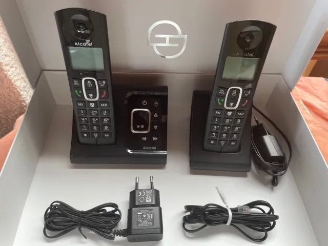 Téléphone sans fil alcatel xl 585 voice trio blanc - La Poste