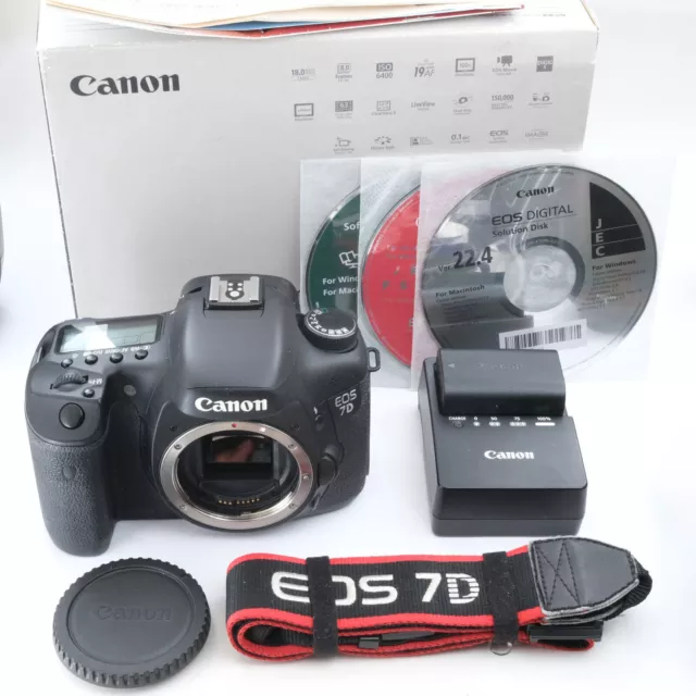 Appareil photo reflex numérique Canon EOS 7D 18,0 MP "SC10,700 en boîte... 2