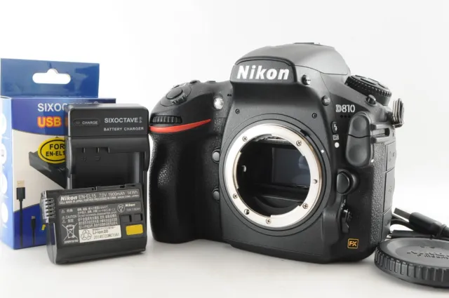 [Mint SC 10995 Shots] Nikon D810 36.3MP FX Digital SLR Camera Body From Japan