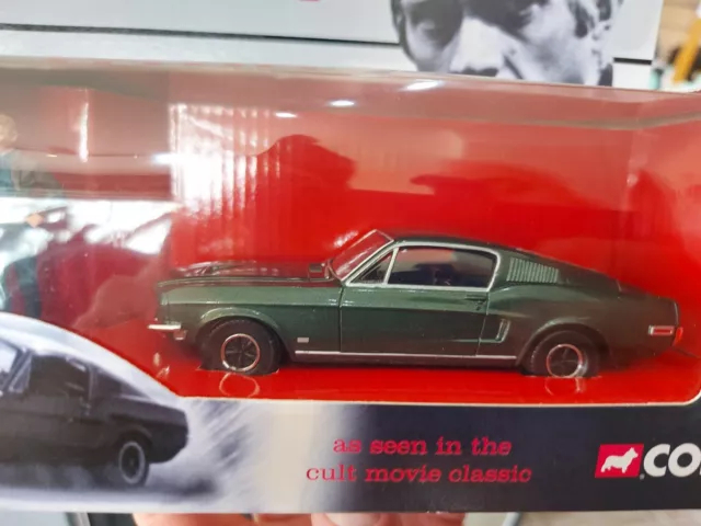 Bullit Ford Mustang 1968 & Figure Corgi - CC05901