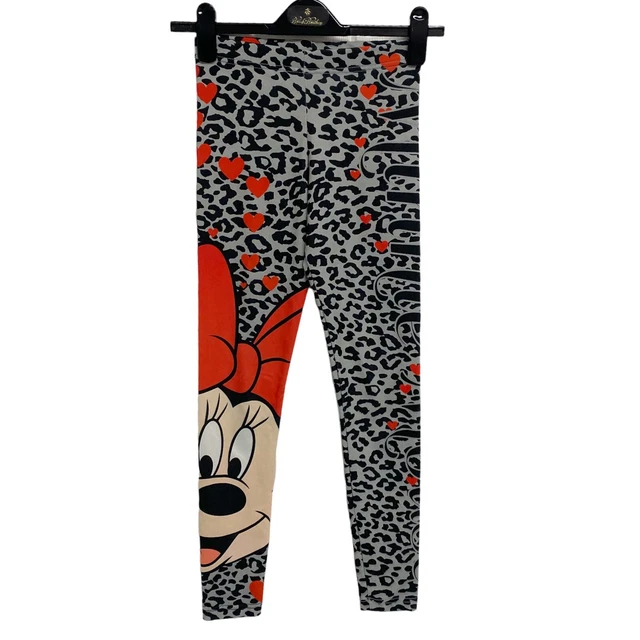 Disney Junior Ragazze Pantaloni Leggings Minnie Taglia XS