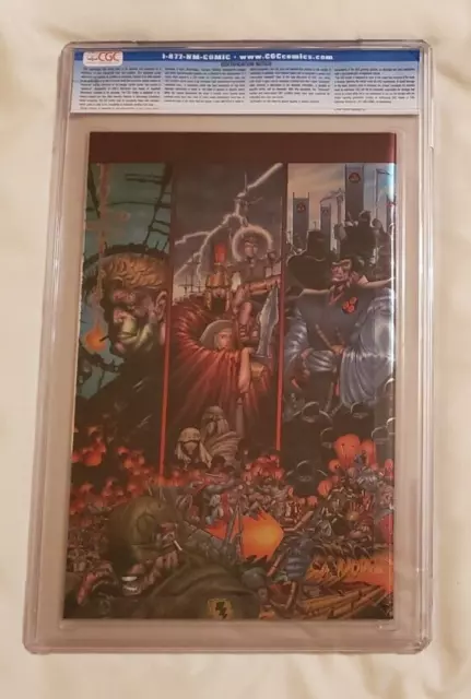 PROPHET #v2 #1 CGC 9.8 Graded Image Comics 8/95 White Pages Chromium Wraparound 3