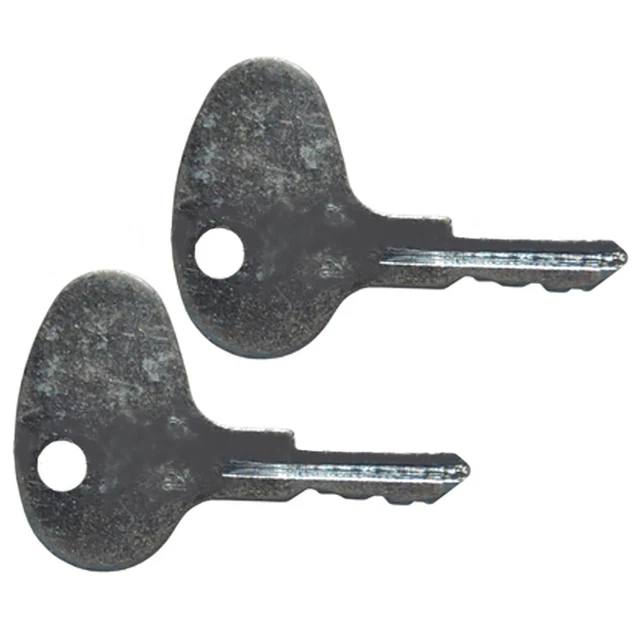 Pack of 2 Keys Fits Case IH Fits Kubota Industrial Models Older M Series
