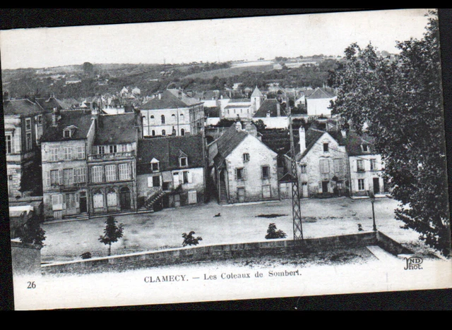 CLAMECY (58) VILLAS &  COTEAUX de SOMBERT début 1900