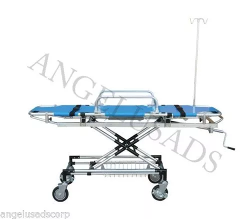 Bed For Emergency | Carry Patients | Aluminum Alloy | 190x88x55 cm | 191- MAYDAY