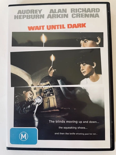 WAIT UNTIL DARK - Audrey Hepburn , Alan Atkin - Like New Region 1 DVD 1967  $19.95 - PicClick AU