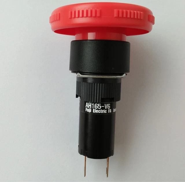 EMERGENCY STOP BUTTON Switch AH165-V6R01 Rotation Reset EUR 95,16 ...