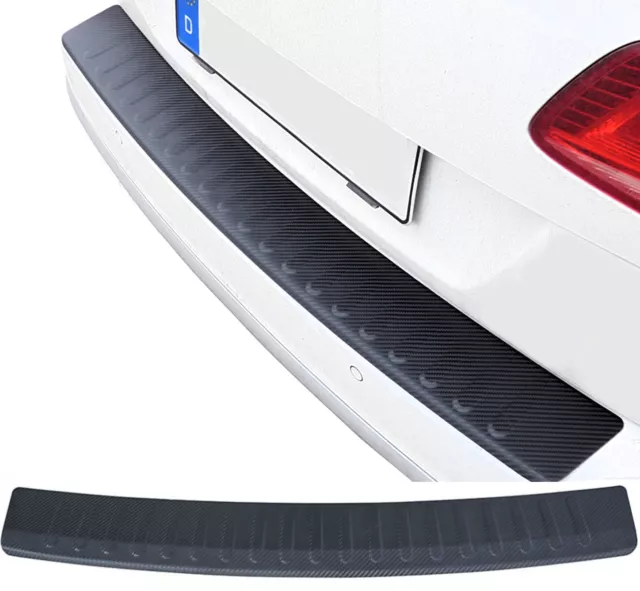 CARBON Optik Qualitäts Ladekantenschutz Schutz für Skoda Octavia III 5E Kombi