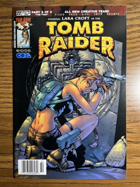 Vintage Tomb Raider 22 Lara Croft Top Cow Image Comics 2002 Based On Video Game