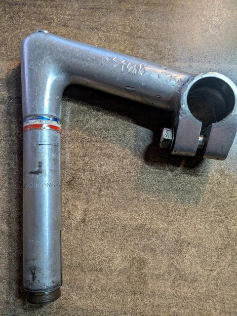 Potence Cinelli Vintage Pour Vélo De Course - 80mm 22 - Fabriquée En Italie (NOS)